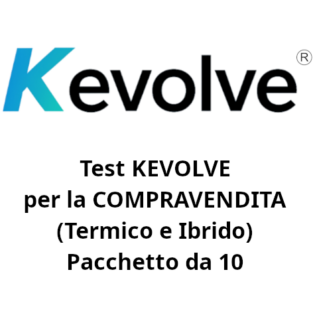 PACCHETTO da 10 Test KEVOLVE per la COMPRAVENDITA (Termico e Ibrido)