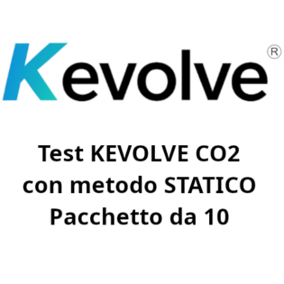 Pacchetto da 10 Test KEVOLVE CO2 con metodo STATICO (Termico, Ibrido ed Elettrico)